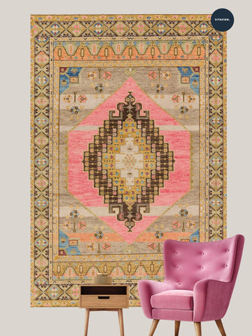 Vintage Teppich Seray Lomé