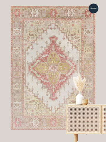 Vintage Teppich Feyza Lomé