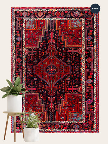 Vintage Teppich Rezvan Vera